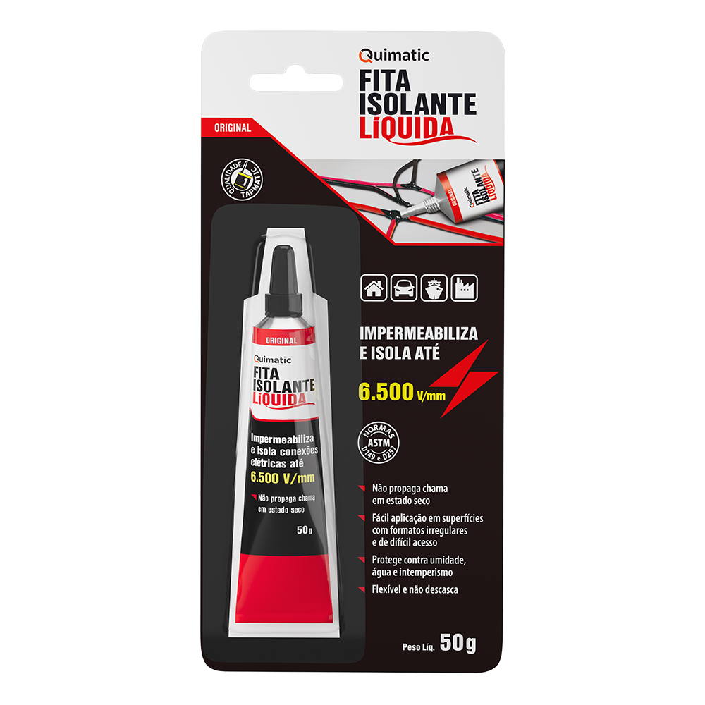 Fita Isolante Líquida Quimatic 50g