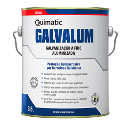 GALVALUM - Galvanização a Frio - 3,6 L - Quimatic