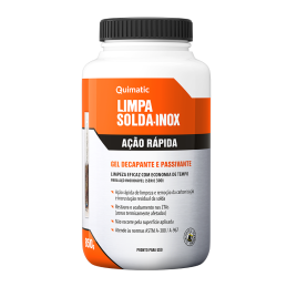 QUIMATIC LIMPA SOLDA INOX AÇÃO RÁPIDA - 850 g - Quimatic