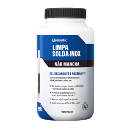 QUIMATIC LIMPA SOLDA INOX NÃO MANCHA - 850 g - Quimatic