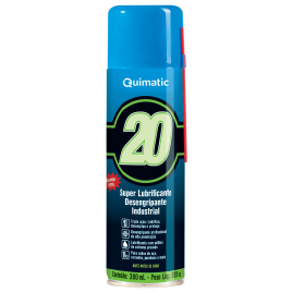 QUIMATIC 20 - Lubrificante e Desengripante - Spray 300 mL 