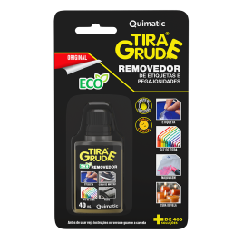 TIRA GRUDE REMOV ECO- Etiquetas, Colas, Cera 40 mL Quimatic